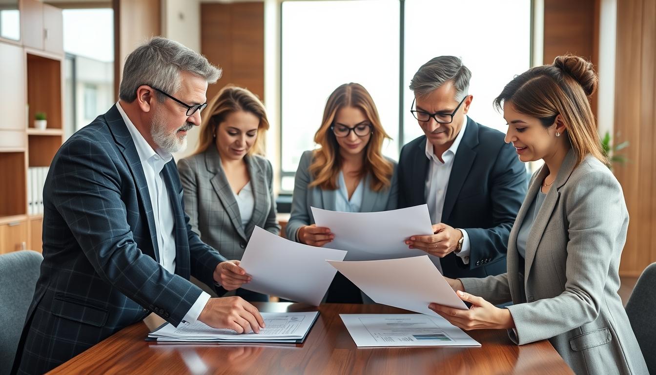 Documents for closing and coordinating property transfer